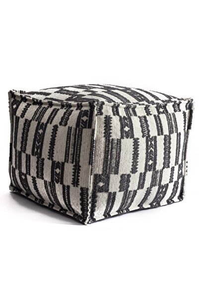 Fineroom Living " Surya " - Etnik Motifli Desenli Puf