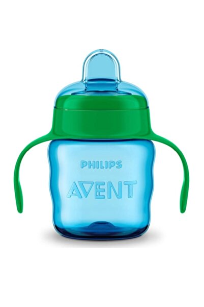 Philips Avent Erkek Çocuk Avent Eğitici Damlatmaz Bardak 200 ml - 6 Ay Ve Üzeri Bebekler İçin
