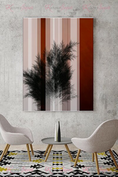 KanvasSepeti 90x120cm Büyük Boy Soyut Kanvas Canvas Tablo Tablolar