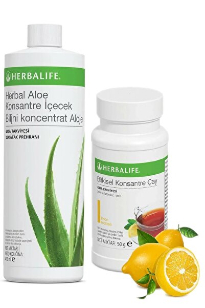 Herbalife Aloe Suyu - Limon Aromalı 50 Gr Çay