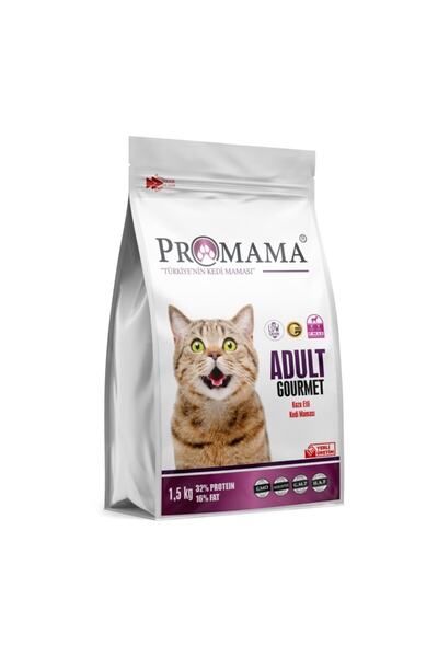 PROMAMA Aç Bitir Gourmet Cat 1,5 Kg.(gurme Kedi Maması)