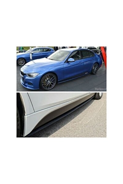 NamTuning Bmw F30 2012 Marşpiyel Alt Çıta Set Parlak Siyah Cıta