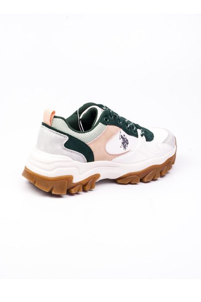 U.S. Polo Assn. Pantofi sport de damă, albi