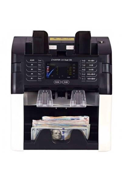 HITACHI I-hunter 2.0 Dual Cıs Fitneslı 18 Ülke Kombinasyonlu Para Sayma Makinesi