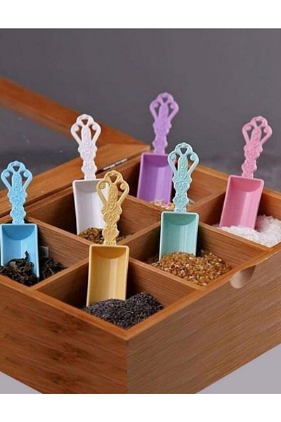 Tuğra Spice Shovel 6 Pcs Plastic