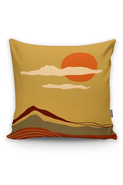 Realhomes Navlaka za jastuk sa printom Sun Mountain iz Desert View-a