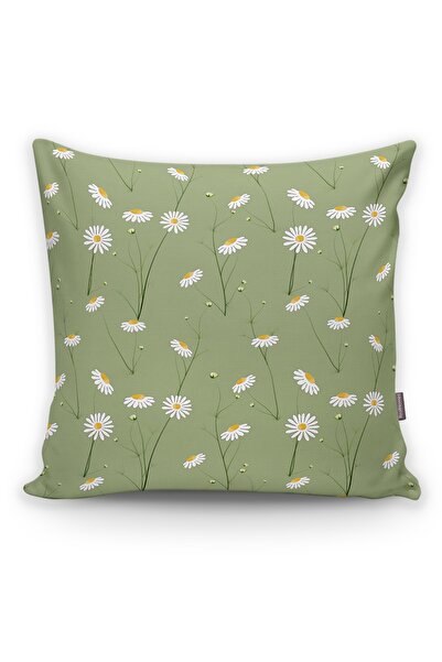Realhomes Husă de pernă cu design special cu imprimeu Daisy