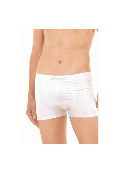 Elite Life 900 Up 3'lü Paket Iz Yapmaz Erkek Boxer Beyaz