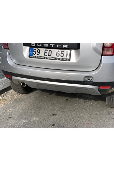 NamTuning Dacia Duster 2009 2017 Tampon Arka Ek Gri Plastik