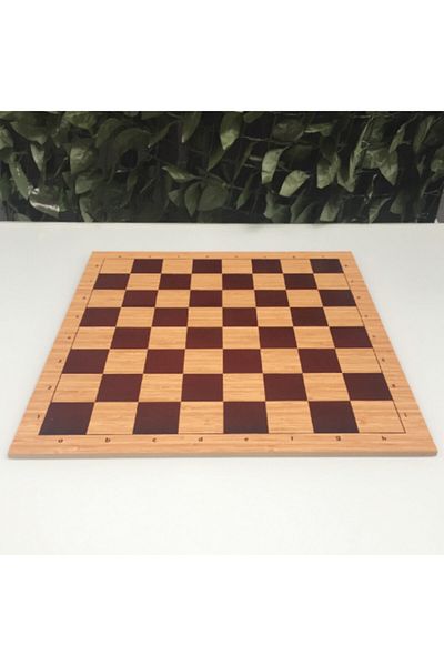 Yeni Satranç Bamboo MDF Wooden Chess Floor
