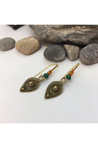 Porsuk Alternatif أقراط بوهيمية أصلية متعددة العرقية مصنوعة يدويًا