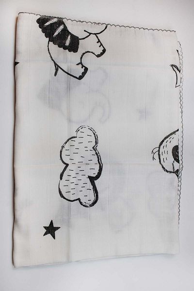 Election Muslin Multi-Purpose Baby Blanket 80*115