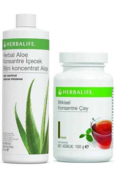 Herbalife Aloe Suyu ve Klasik Çay 100 gr