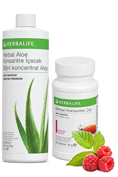 Herbalife Ahududu Aromalı Aloe Suyu 50 gr Çay