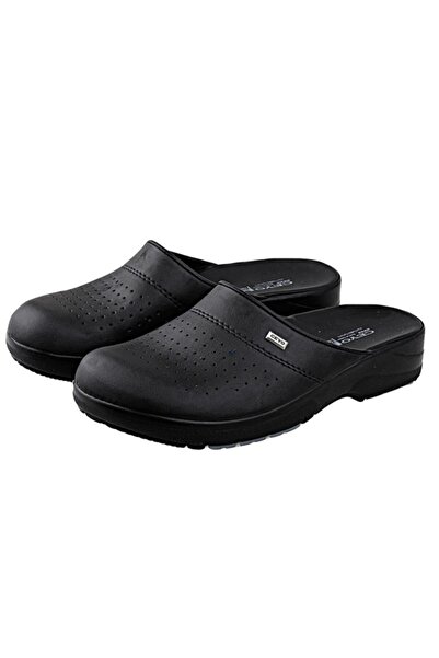 Ceyo Жіночі чорні ортопедичні тапочки для лікарні 9926