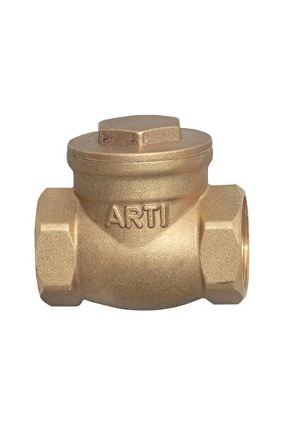 Üzümcü Gold Color 3/4 Check Valve
