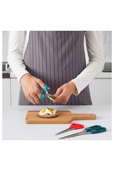 IKEA Trojka Kitchen Scissors - Set of 3 14cm-15cm-21cm, Multicolor Europestore