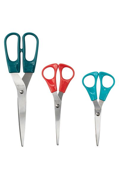 IKEA Trojka Kitchen Scissors - Set of 3 14cm-15cm-21cm, Multicolor Europestore