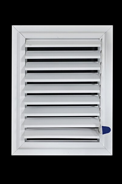 poati Alüminyum Beyaz Banyo Wc Panjur Ve Menfezi 60 X 45 cm