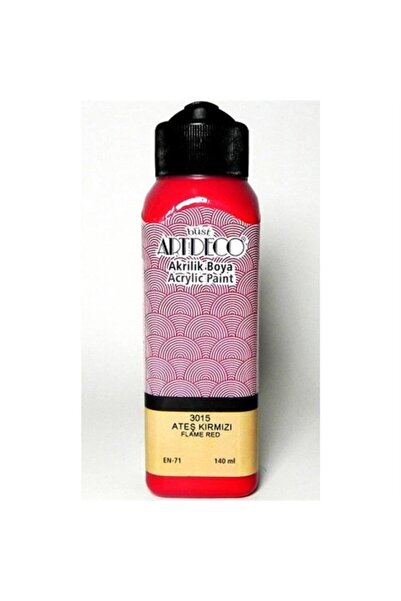 Artdeco Akrilik Boya Ateş Kırmızı 140 ml