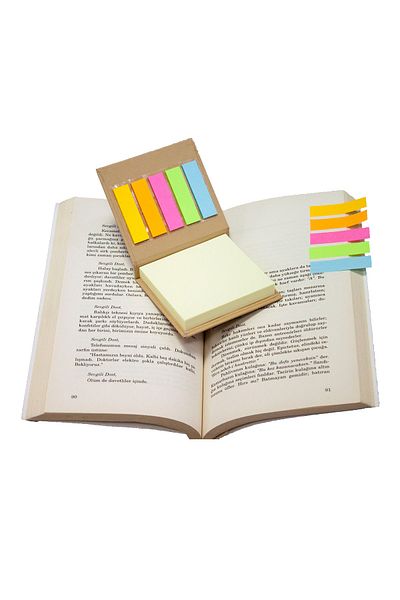 Paste Notes Reversible Covered Sportıve Note Set