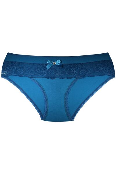 CottonStar Kadın Büyük Beden Dantelli / Taşlı Külot 5'li Mix Paket