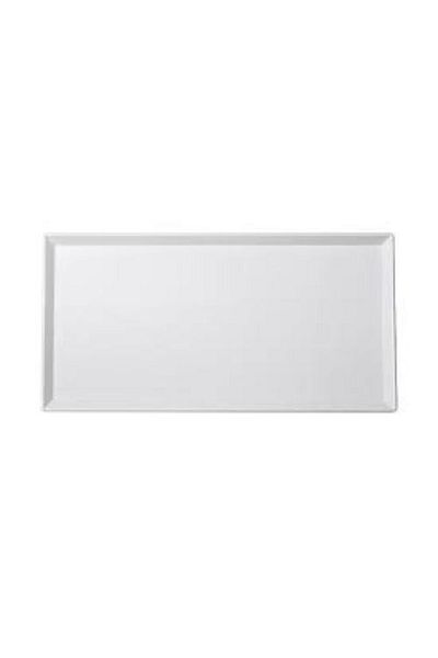 Evren Thermo Melamine Presentation Plate White 35*18cm