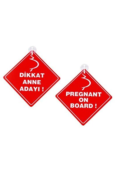 Babyjem Vakumlu Araba Cam Yazısı Art-094