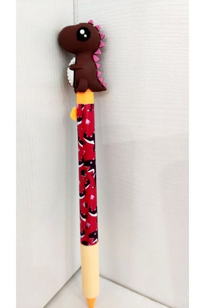 Mikro 0.7 Tip Pen with Dinosaur Figure