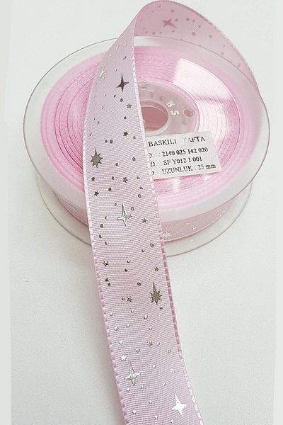 Hobigram Panglică imprimată cu folie 2,5 cm – Design special, Accesoriu, Producție de calitate, Stil atrăgător – Panglică