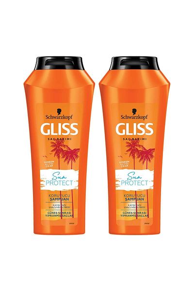 Gliss Sun Protect 500 ml Sun Protection Shampoo - Pack of 2