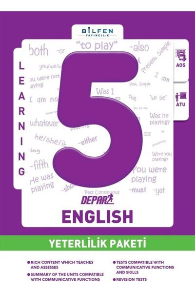 Bilfen Yayıncılık Bilfen Yayın 5.Sınıf İngilizce Depar Yeterlilik Paketi