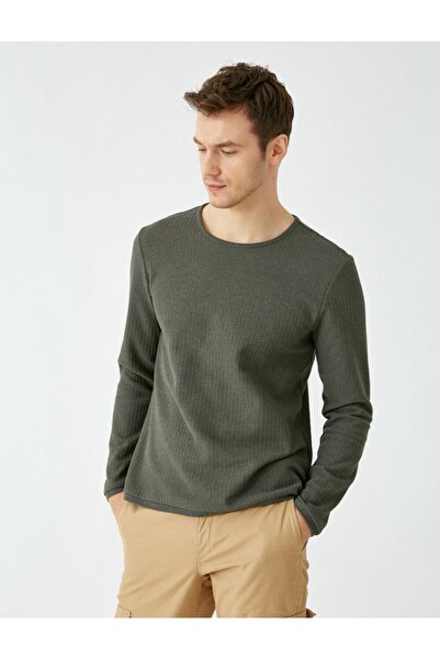 Koton Pullover - Grün - Regular Fit