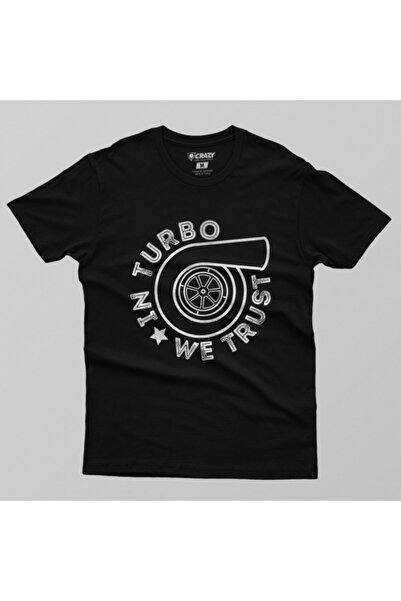 Crazy În Turbo We Trust Tricou pentru bărbați