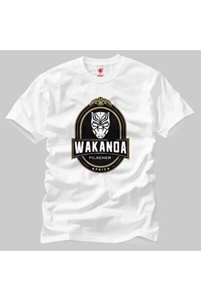 Crazy Crna pantera Wakanda pilsener muška majica