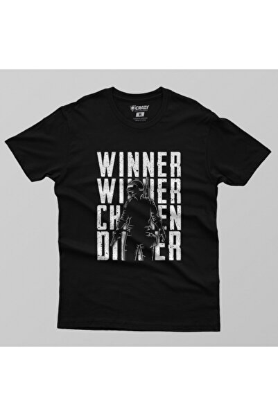 Crazy Ανδρικό μπλουζάκι Pubg Winner Chicken Dinner