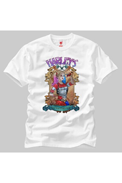 Crazy Suicide Squad: Harleys Tattoo Parlour muška majica