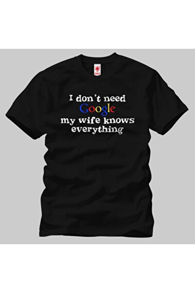 Crazy I Dont Need Google Men's T-Shirt