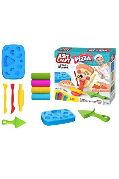 Genel Markalar VAE E-TİCARET ART CRAFT MATRAK Pizza Oyun Hamur Set 200 Gr