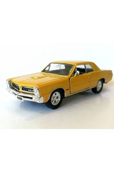 WELLY 1/32 1965 Pontiac Gto Sarı Çek Bırak Araba