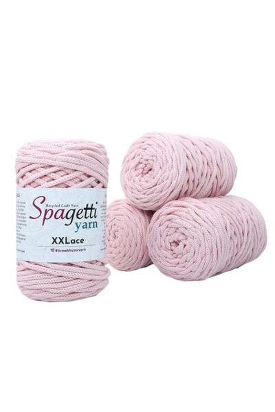 Spagettiyarn Bebe Pembe Xxlace - 4'lü Set