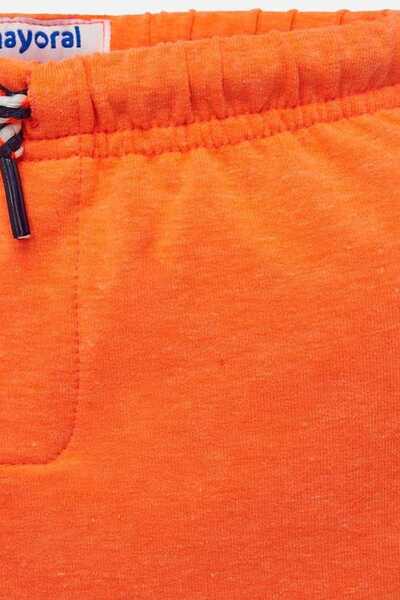 MAYORAL Summer Baby Boy Combed Cotton Bermuda Shorts