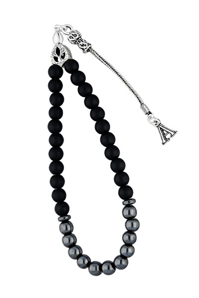 Silver Bazaar GÜMÜŞ A HARFLİ TESBİH BİLEKLİK