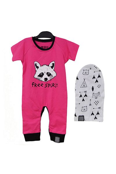 Victory Baby Jumpsuit with Hat 84783