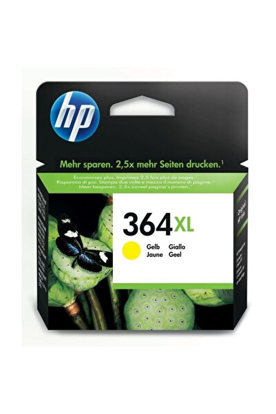 HP 364xl Yellow Sarı Yüksek Kapasite Cb325ee
