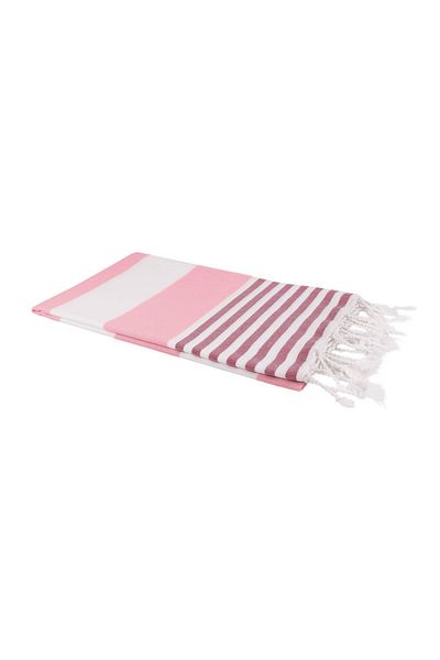 Bedinn Peshtemal Marine Pink-Claret Red Pst292