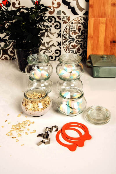 Weck 220 ml Deco Kavanoz Set (6 Adet) 902