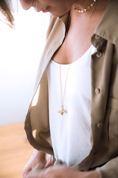 Atelier Petites Pierres Kadın Inceptıon İnce Zincirli Altın Kolye N00P00P000118