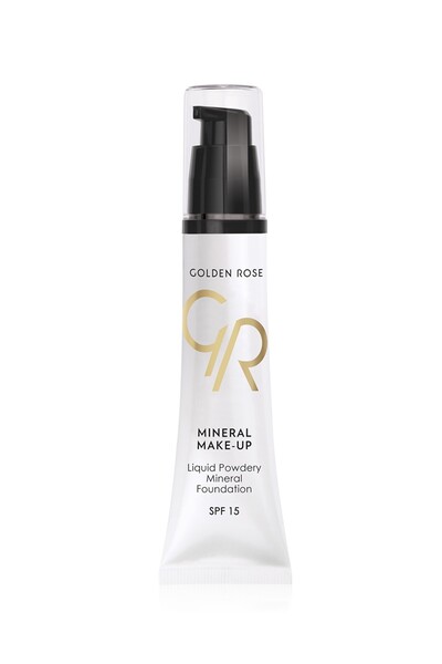 Golden Rose Suya Dayanıklı Fondöten - Liquid Powdery Mineral Foundation No: 1...