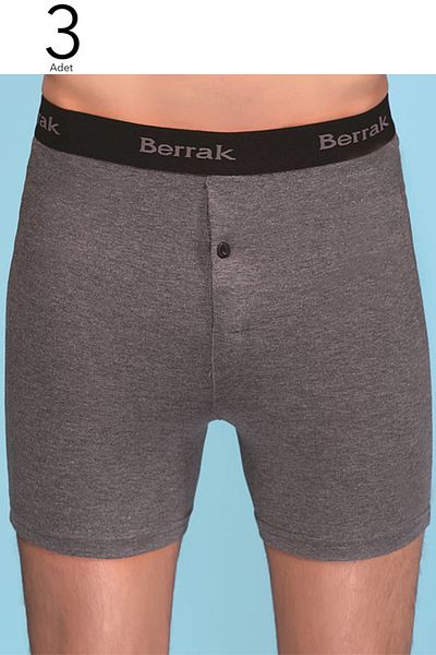 Berrak Ανδρικό πακέτο καπνιστών 3 τεμαχίων Đikli Boxer ELF568BER10593